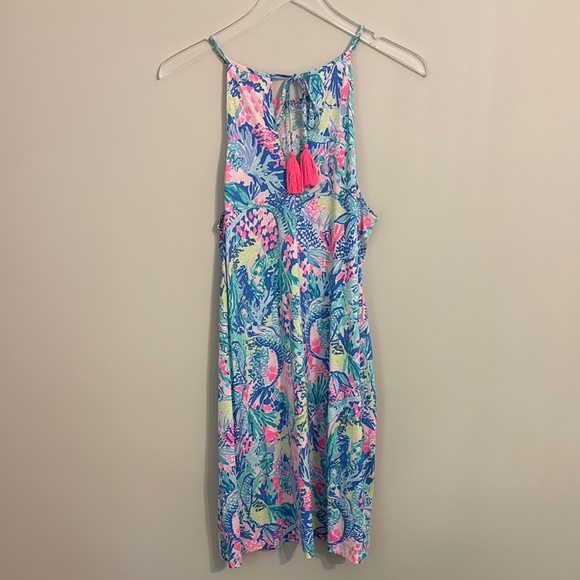 Lilly Pulitzer Margot Dress in Mermaid Cove Size Small - Picture 3 of 3